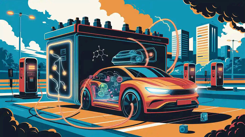 the Chemistry of Lithium Batteries for Electric Vehicles