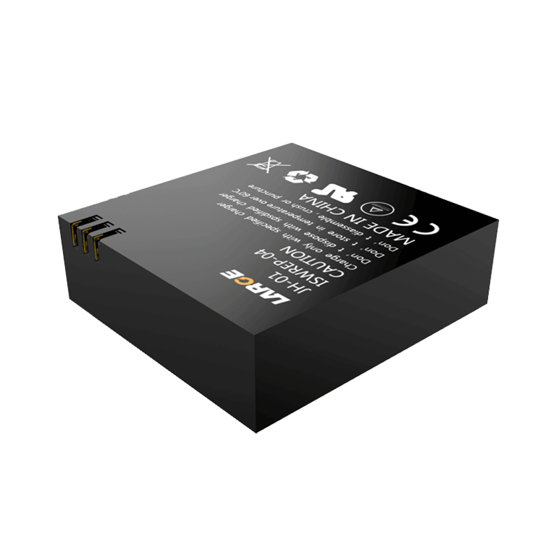 3.7V 1000mAh Lithium Polymer Battery for Sports Camera