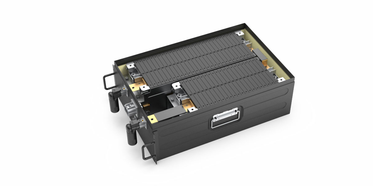 mobile power station structure